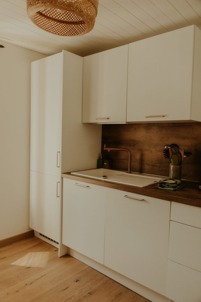 cuisine equipée gite l'oree du mezenc